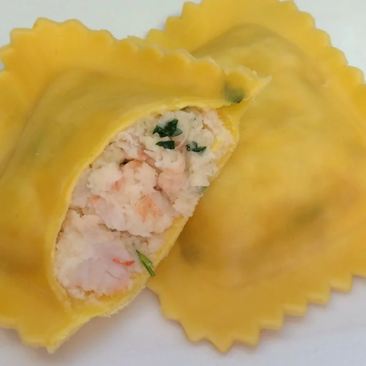 Shrimp ravioli deals